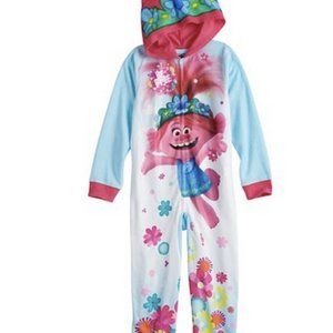 NWT 8 trolls cap rainbow sleeper pajamas birthdays